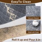 BOOMIBOO Cat Litter Mat, Litter Trapping Mat, Premium Durable PVC Pad, 23x14 Inches, Kitty Litter Box, Easy to Clean, Non-Slip, Urine Waterproof - Image 7