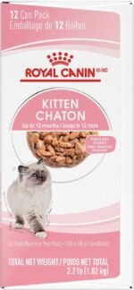 Royal Canin Feline Health Nutrition Kitten Thin Slices in Gravy Canned Cat Food, 3 oz can (12-Count) - Image 4