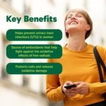 Organika Women’s UTI & Urinary Tract Support– Synergystic Blend of Cranberry 50:1 Extract with Hibiscus (Roselle) & Dandelion – Bladder & Urinary Health Formula, Antioxidant Support- 60vcaps - Image 4