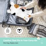 Onsoyours Original Heatable & Weighted Calico Cat Stuffed Animals, 15 inch Microwavable Kitten Plushie for Warmth & Stress Relief - Comfort Soft Plush Toys for Kids and Adults - Image 9