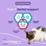 Virbac C.E.T. IntelliDent Cat Bites Dental Care Cat Treats for Healthy Teeth and Gums Fresh Breath Chicken Flavor 90 per Bag - Image 6