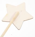 Wooden Fairy Wand 13.38 Inch DIY Craft Stick Unfinished Fairy Wand for Birthday Party Dress-up and Stage Performance - Image 7