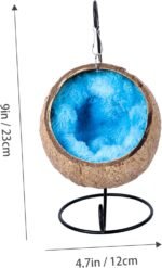 YARNOW Pet Hanging Nest and Comfortable Swing Bed Cotton Hammock with Cushion for Small Pets Guinea Pigs Random Color - Image 3