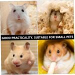 YARNOW Pet Hanging Nest and Comfortable Swing Bed Cotton Hammock with Cushion for Small Pets Guinea Pigs Random Color - Image 4