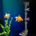 Aquarium Feeding Tube Set - 28cm Transparent Acrylic Fish & Shrimp Feeder with Spoon for Easy Refill, Cleaning Brush Included, Suction Cup Mount for Stable Feeding in Fish Tanks - Image 5