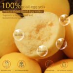 Freeze Dried Quail Egg Yolk Treats for Cats Dogs Increase Appetite, All Natural Freeze-Dried Limited Ingredient Pet Snacks, Healthy Training Treats Cookies for Dogs Puppy 80g (S, Quail) - Image 6