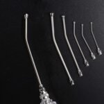 6Pcs Syringe Nozzle Tubes, Curved Gavage Feeding Drenching Tubes Metal Head Prevents Bite Damage Canula for Baby Birds Parrot Small Pet Liquid Medicine Water Feeder - Image 4