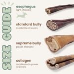 Natural Beef Esophagus Sticks for Dogs – High Protein, Rawhide-Free Chews – Canadian Company– High-Reward Dog Treats – All Natural Dog Chew Sticks - (6", 10 Count) - Image 6