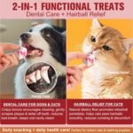 Freeze Dried Yogurt Dog & Cat Treats, 100g (3.52oz) - Strawberry, Crunchy Natural Snacks for Cats & Dogs Over 3 Months Old, Supports Daily Feeding (S, Blueberry) - Image 10