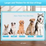 Puppy Pee Pads for Dogs Extra Large 31"x47" 40 Count, Leak-Proof & Super Absorbent, Thicken Disposable Potty Training Pads for Doggie Cats Rabbits, Quick Dry Pet Piddle Pad - Image 6