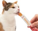 Catit Creamy Cat Treats Lickable, Salmon Flavor, 96 Tubes, Hand-Fed Lickable Cat Treats, Healthy & Hydrating, Made with Fresh Ingredients, Gaterie Pour Chat - Image 6