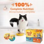 Meow Mix Wet Cat Food Cup, Paté in Gravy Seafood & Chicken Favourites Variety, 78 g (Pack of 48) - Image 5