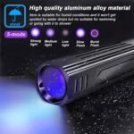 Wood's Lamp pet cat, dog Wood's Black light Flashlight cat Ringworm Detector,Doctor Pet Urine Detector,for Analyzing Skin Dog Cat Care Bed Bug Inspect. - Image 4