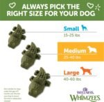 WHIMZEES WHZ320 Natural Grain Free Dental Dog Treats, Alligator, Bag of 12 Medium - Image 8