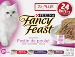 Fancy Feast Wet Cat Food, Chicken Feast Variety Pack 3 Flavours - 85 g (24 Pack) - Image 4