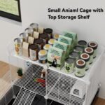 Large Guinea Pig Cages Indoor, Small Animal Cage with Waterproof Mat, Pet Playpen Metal Fence Yard for Hamster, Rabbit, Bunny, Ferret, Rat, Chinchilla, Hedgehog - Image 5