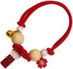 Flea Lice Control Collar, Flea Lice Repelling Collar for Cats Dogs Made with Camphor Wood Long Lasting Protection Non Greasy Formula (Red M) - Image 6