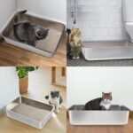 Stainless Steel Litter Box, 17.7"x13.8"x6" Medium to Large Metal Litter Box for Kitty/Cat/Rabbits, Easy to Clean, Non Stick Litterbox No Smell for Adult Cats - Image 6