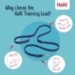 Halti Training Leash - Multifunctional Double-Ended Dog Leash, Ideal for Anti-Pulling Dog Training. Lightweight & Durable. Suitable for Medium to Large Dogs & Puppies (Size Large, Cobalt Blue, 2m) - Image 4