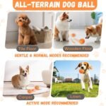 Interactive Dog Toys, 4 Play Modes, Motion Activated Automatic Rolling Ball Dog Toy for Indoor & Outdoor Fun, Durable TPU Shell, Rechargeable Moving Ball for Small & Medium Dogs - Image 7