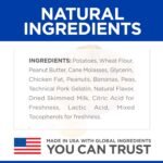 Hill's Natural Soft Savories, All Life Stages, Great Taste, Dog Treats, Peanut Butter & Banana, 8 oz Bag - Image 4