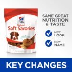 Hill's Natural Soft Savories, All Life Stages, Great Taste, Dog Treats, Peanut Butter & Banana, 8 oz Bag - Image 10