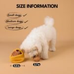 CHEWFFON Interactive Hide-and-Seek Burrow Toys, Dog Toys for Boredom, Cute Squeaky Plush Toys, Dog Toys for Small Medium and Large Dogs, Crinkle Snuffle Puzzle Toy-Chestnuts 4 Piece Set - Image 5