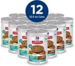 Hill's Science Diet Perfect Weight, Adult 1-6, Weight Management Support, Wet Dog Food, Tuna & Vegetables Stew, 12.5 oz Can, Case of 12 - Image 4