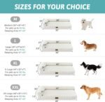 Cute Dog Bed, Faux Fur Orthopedic Foam Dog Bed with Sides, Removable Washable Cover & Waterproof Lining, Comfortable Pet Couch for Small Dogs, Cream (30" L x 20" W x 6" Th) - Image 4