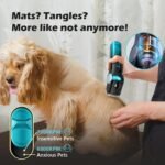 Dog Clippers for Grooming with 5-in-1 Blade, Dog Grooming Kit Cordless Rechargeable Cat Hair Trimmer Detachable Stainless Steel Blade Pet Shaver for Small Puppy Cat Paw Face Head Body - Image 7