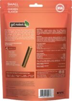 N-Bone 700477 Get Naked Grain Free 1 Pouch 6.2 oz Super Antioxidant Dental Chew Sticks, Small - Image 3