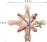 PandaEar Baby Sensory Toys 3 4 5 6 Months, Silicone Montessori Toys, Baby Teething Toy, Infant Rattle Teether Chew Toy Teething Ball Developmental Toy for Babies 3+ Month - Image 3