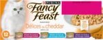 Fancy Feast Wet Cat Food, Cheddar Delights Variety Pack 3 Flavours - 85 g Can (12 Pack) - Image 4
