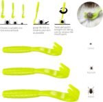 Tick Removal Tools for Pets Humans Farm Animals, Pain Free Twister Bar Hook Remover (S M L), Fine Point Tweezers Tick Puller Removes Head & Body, Pince A Tique Pour Chien Flea Lice Comb Kit - Image 4