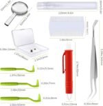 Tick Removal Tools for Pets Humans Farm Animals, Pain Free Twister Bar Hook Remover (S M L), Fine Point Tweezers Tick Puller Removes Head & Body, Pince A Tique Pour Chien Flea Lice Comb Kit - Image 10