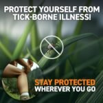 Ready First Aid Tick Remover Kit for Humans, Dogs, Cats & Pets – Lyme Prevention with 3 Tick Tools, Fine Tweezers, Magnifier, Bandages & Cleaning Wipes - Image 3