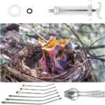 20ml Manual Baby Bird Feeding Syringe Kit with 6 Detachable Washable Feeding Tubes - Scaled Pet Food Syringes for Puppies Kittens Newborn Birds Care Supplies - Image 6