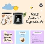 Organic Coconut Oil Pet Supplement for Dogs and Cats - Natural Skin and Coat Support with Cold Pressed Extra Virgin Coconut Oil - Made in USA - Bundle (3 x 473 ml) - Image 6