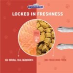 Nutri Bites Freeze Dried Salmon Dog & Cat Treats | Healthy Pet Training Treats or Food Topper | All Natural, 1 Single Animal Protein, High Protein | Premium Bulk Value Pack, 14 oz - Image 4