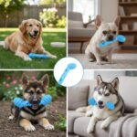 Nivofu Dog Chew Toy, Indestructible Rubber Dog Toothbrush Chew Toys for Aggressive Chewers, Tough Teeth Cleaning Stick for Small Medium and Large Dogs - Image 8