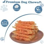 Dog Treats Soft Chews Rawhide Free Chicken Wrapped Cod Sticks for Puppy Training Snacks Dog Chews Treats 1lb/454g - Image 4