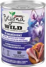 Beyond Wild Wet Dog Food, Turkey, Liver & Duck Recipe - 368 g Can (12 Pack) - Image 3