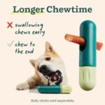 WOOF BullySafe - Bully Stick Holder - Durable Dog Chew Holder for Safe, Long-Lasting Play - Easy to Clean - No More Swallowed Ends - Best for Dogs 10+ lbs - Image 6