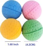 Sponge Soccer Balls Cat Toy Two Color pet Ball Pet Wide Colorful Springs Cat Toys (Foam Sponge Balls 12PCS) - Image 3
