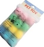 Sponge Soccer Balls Cat Toy Two Color pet Ball Pet Wide Colorful Springs Cat Toys (Foam Sponge Balls 12PCS) - Image 4