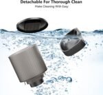 Automatic Cat Feeder WiFi - APP Control Cat Food Dispenser, Timed Auto Pet Feeder Programmable for Cat and Small Medium Dog with Desiccant Bag- Detachable for Cleaning - Image 7