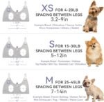 Dog Grooming Hammock Harness for Dogs & Cats with Pet Nail Clipper Trimmer - Cat Hanger Sling for Trimming Clipping Nails- Dog Hammock Restraint Bag for Small Medium Large Dog （ Grey XS） - Image 7