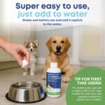 bluestem Dental Care Water Additive for Dogs – No Brushing Daily Teeth Cleaner – Pet Oral Rinse to Freshen Breath & Help Reduce Plaque – Flavorful & Easy Oral Hygiene (500 ml, Vanilla Mint) - Image 7
