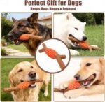 Dog Chew Toy for Aggressive Chewers, Tough Big Nylon & Rubber Teething Stick with Real Maple Wood Flavor for Large Medium Breed - Image 9