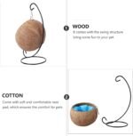 Ciieeo Guinea Pig Hanging Swing Nest Set with Cushion Small Pet Hammock Warm Comfortable Pet Supply Random - Image 4